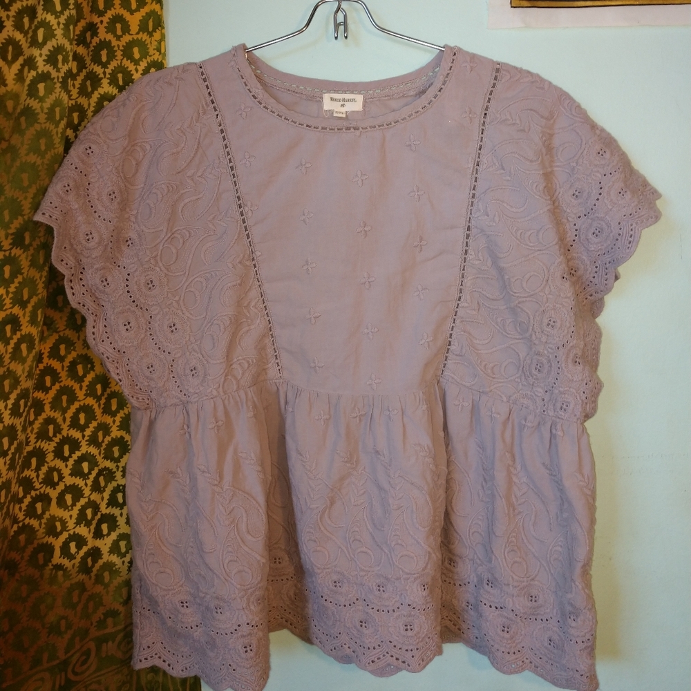 Bohemian Doilie Blouse